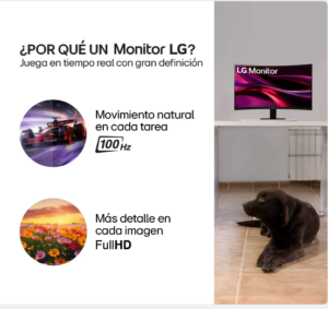 Monitor Curvo LG 24 24U421A-B FHD HDMI USB-C 100Hz