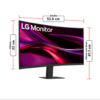 Monitor Curvo LG 24 24U421A-B FHD HDMI USB-C 100Hz