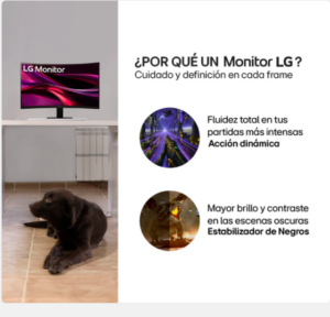 Monitor Curvo LG 24 24U421A-B FHD HDMI USB-C 100Hz