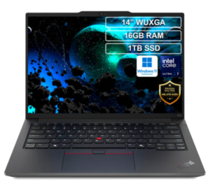 Portátil Lenovo ThinkPad E14 Ultra 7 155H 16GB 1TB Win Pro
