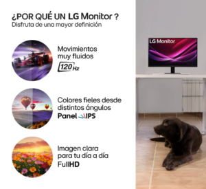 Monitor LG 27U411A-B IPS Full HD 120HZ 27" HDR10