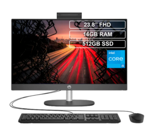 Todo en uno AIO HP Core i5 1334U 16GB 512GB FHD 23.8