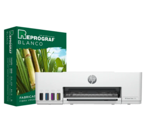 Impresora HP Smart Tank 210 Wifi Smart + Resma de Papel