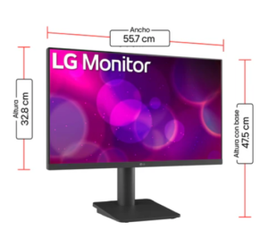 Monitor LG 25MS550 FHD 25" 100Hz altavoces altura ajustable