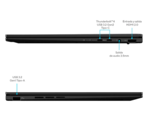 Portátil Asus Zenbook UM3406HA Ryzen 7 8840HS 16GB 1TB Oled