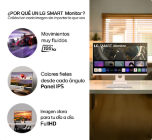 Monitor LG 27U511SA Smart 27 IPS Bluetooth WebOs