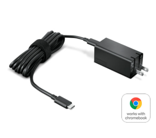 Cargador Lenovo 65W Gan USB Type-C - Negro
