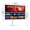 Monitor LG 32U720SA Smart 32 IPS 4K UHD WebOs