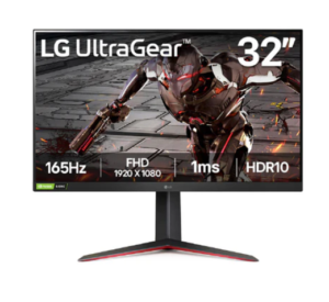 Monitor Gamer LG 32GN55R-B 32 VA FHD 1ms 165Hz AMD FreeSynC