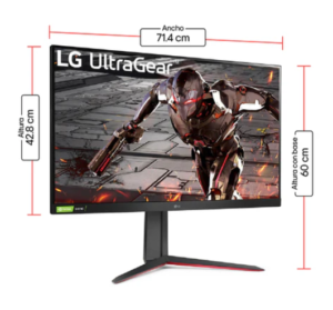 Monitor Gamer LG 32GN55R-B 32 VA FHD 1ms 165Hz AMD FreeSynC