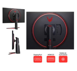 Monitor Gamer LG 32GN55R-B 32 VA FHD 1ms 165Hz AMD FreeSynC