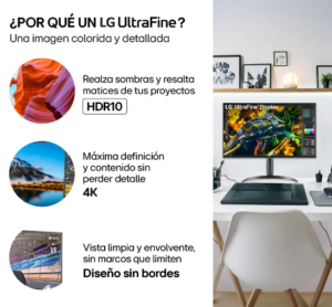 Monitor Gamer LG 32UR550-B UHD 4K FreeSync 32"