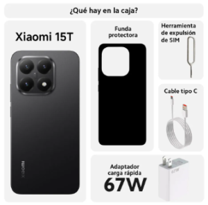 Celular Xiaomi 15t Negro 5g 512gb 12gb Ram