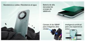 Celular Honor X9c Smart 5G 256Gb 8 Ram