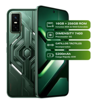 Infinix GT-30 5G 256/ 8 + 8 = 16GB