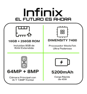 Infinix GT-30 5G 256/ 8 + 8 = 16GB