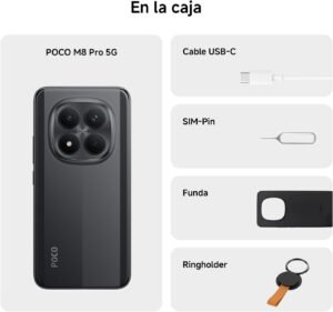 Poco M8 Pro 8/256 (Negro - Plata)
