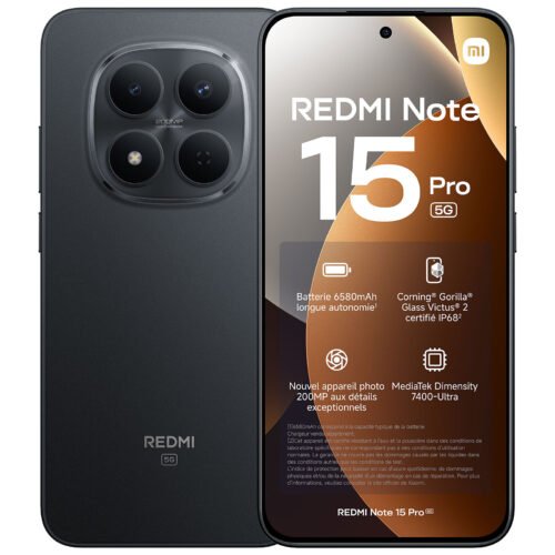 Redmi Note 15 Pro 4G  8/256 (Negro)